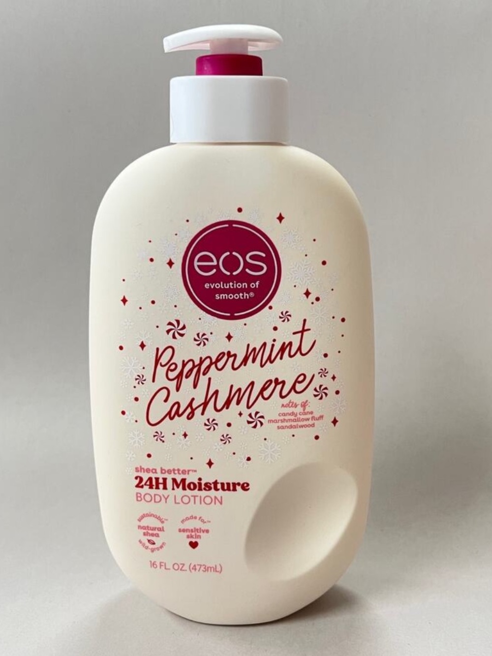 eos Peppermint Cashmere. Cream & Pink Pump